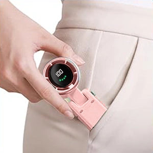 Ultra-lightweight pocket-friendly travel fan held in one hand