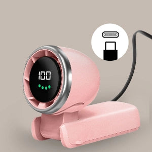 USB-C fast charging compatible with laptop and power bank